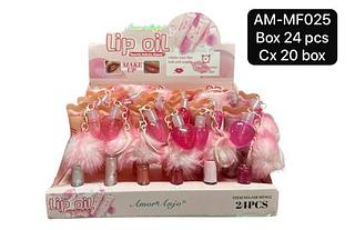 AMOR E ANJO LIP GLOSS LIP OIL BOX 24 PÇ
