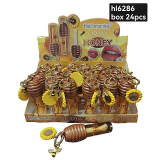 Hold Morning Lip Oil Honey box 24 pçs