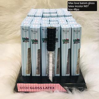 Max Love Batom Gloss Latex Incolor n07 BOX 48PÇS