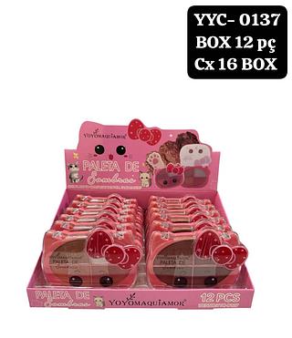 Yoyo Maquiamor - Paleta de Sombras box 12 pç