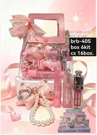 bobbi rara kit lip gloss box 6 pç