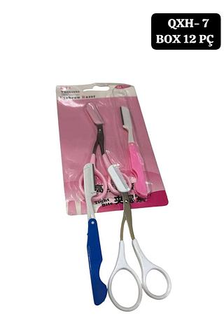 kit sobranchelha box 12 pç