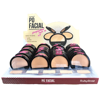 Ruby Rose Pó Facial Compacto Grupo 14