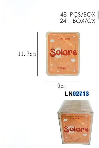 Lua e neve mascara facial box 48 pc