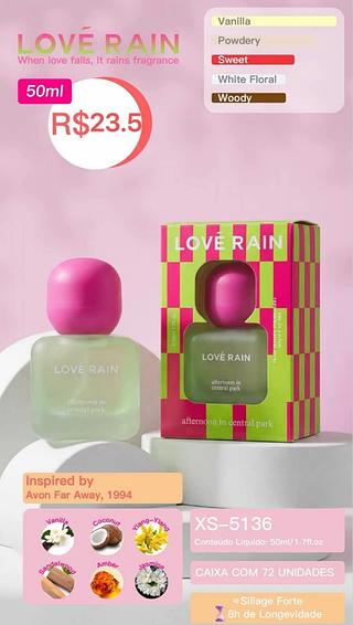 Love rain perfume box 12 pçs