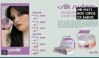 Ruby Rose Wonder pó solto box 12 pçs