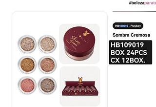 playboy sombra box 24 pç
