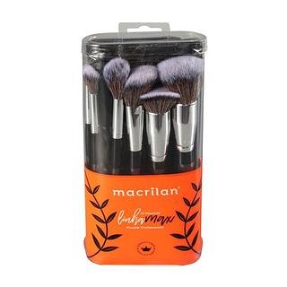 Macrilan Kit Pincel Profissional 10 pç BOX 12PÇS